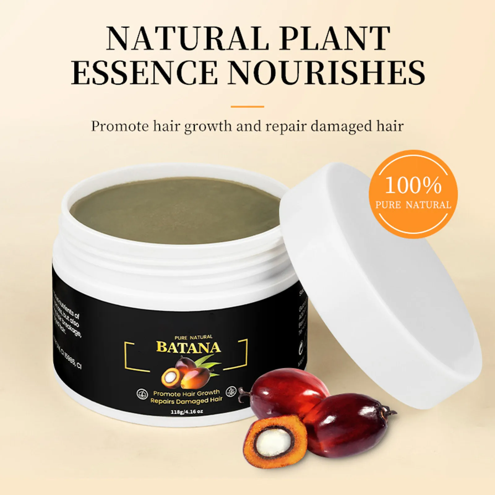 Масло для ухода за волосами Batana масло Batan роста волос стимуляции увлажняет уход