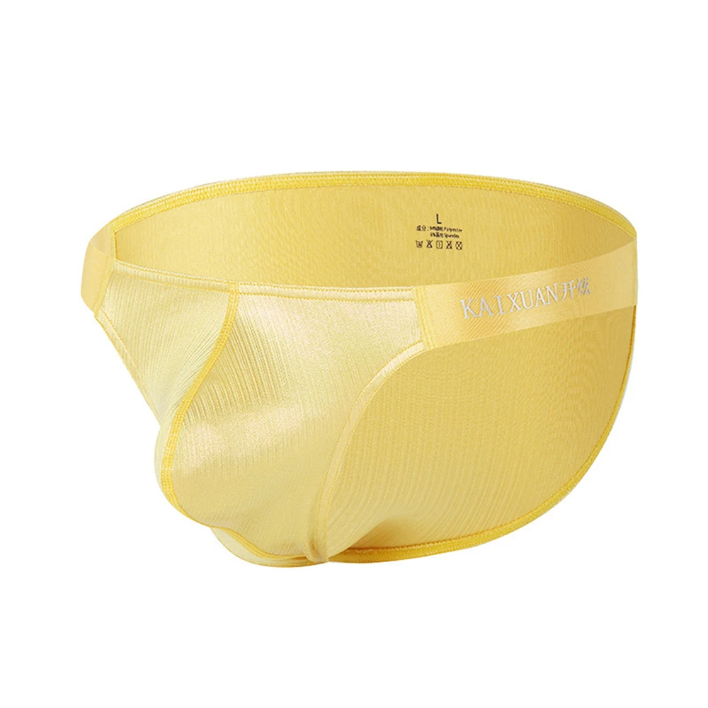

Men Fashion Flashing Triangle U Convex Breathable Solid Color Men'S Sexy Briefs Men's Sexy Thong Underwear Sexy Mens Brief
