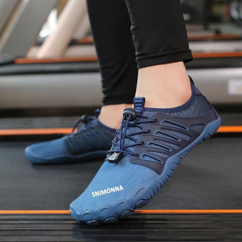 Мужская пляжная обувь с сеткой босиком для серфинга вверх по течению