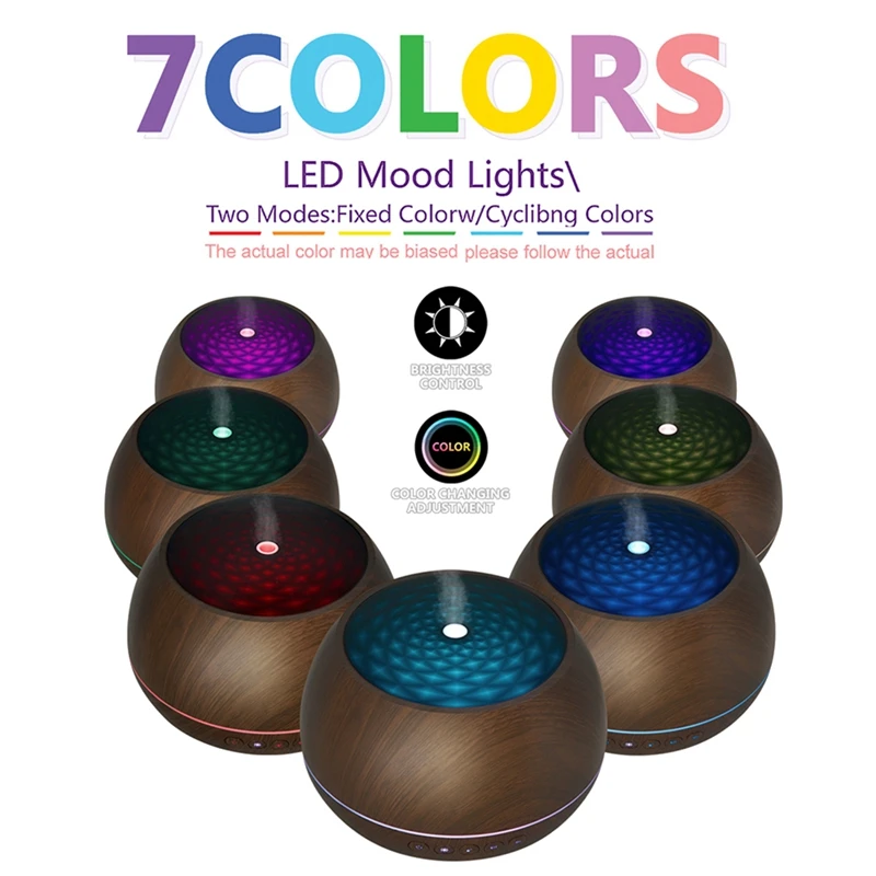 Увлажнитель воздуха аромадиффузор ультразвуковой увлажнитель эфирное масло