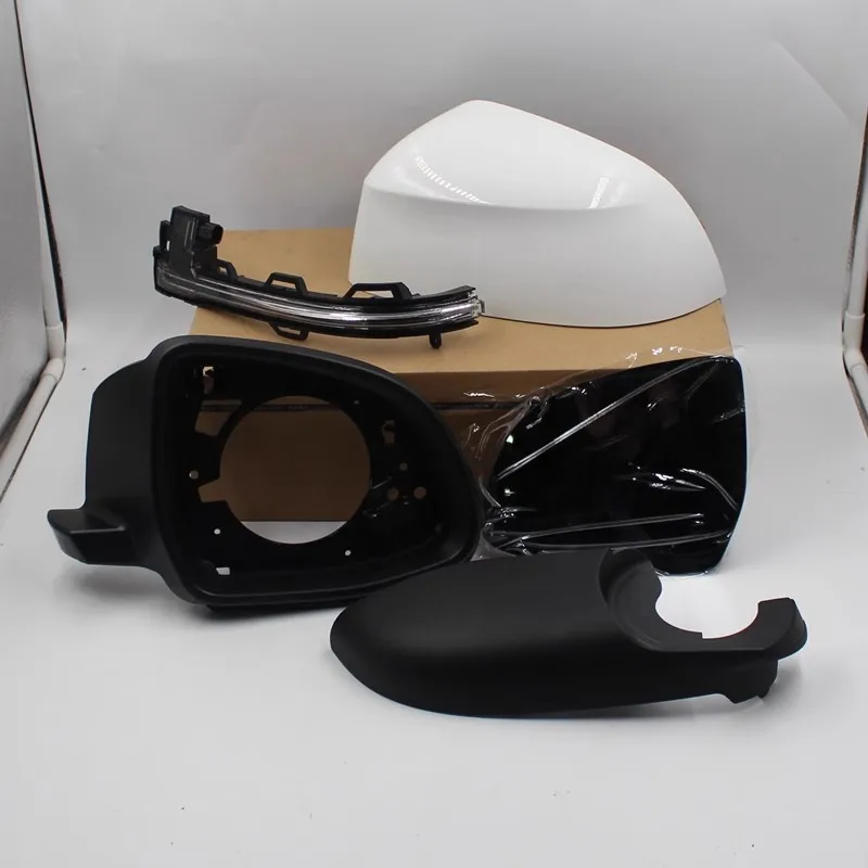 QDAEROHIVE для BMW X3 F25 X4 F26 X5 F15 X6 F16 2014 2015 2016 2017 2018 Автомобильное внешнее боковое зеркало заднего вида Рамка дом Чехол поворот (art.: 3920d3038aba2) - 3920d3038aba2