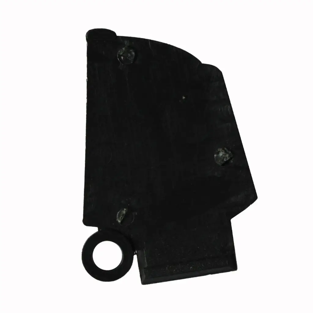 Черная крышка с 3 отверстиями и винтами для деталей электрогитары