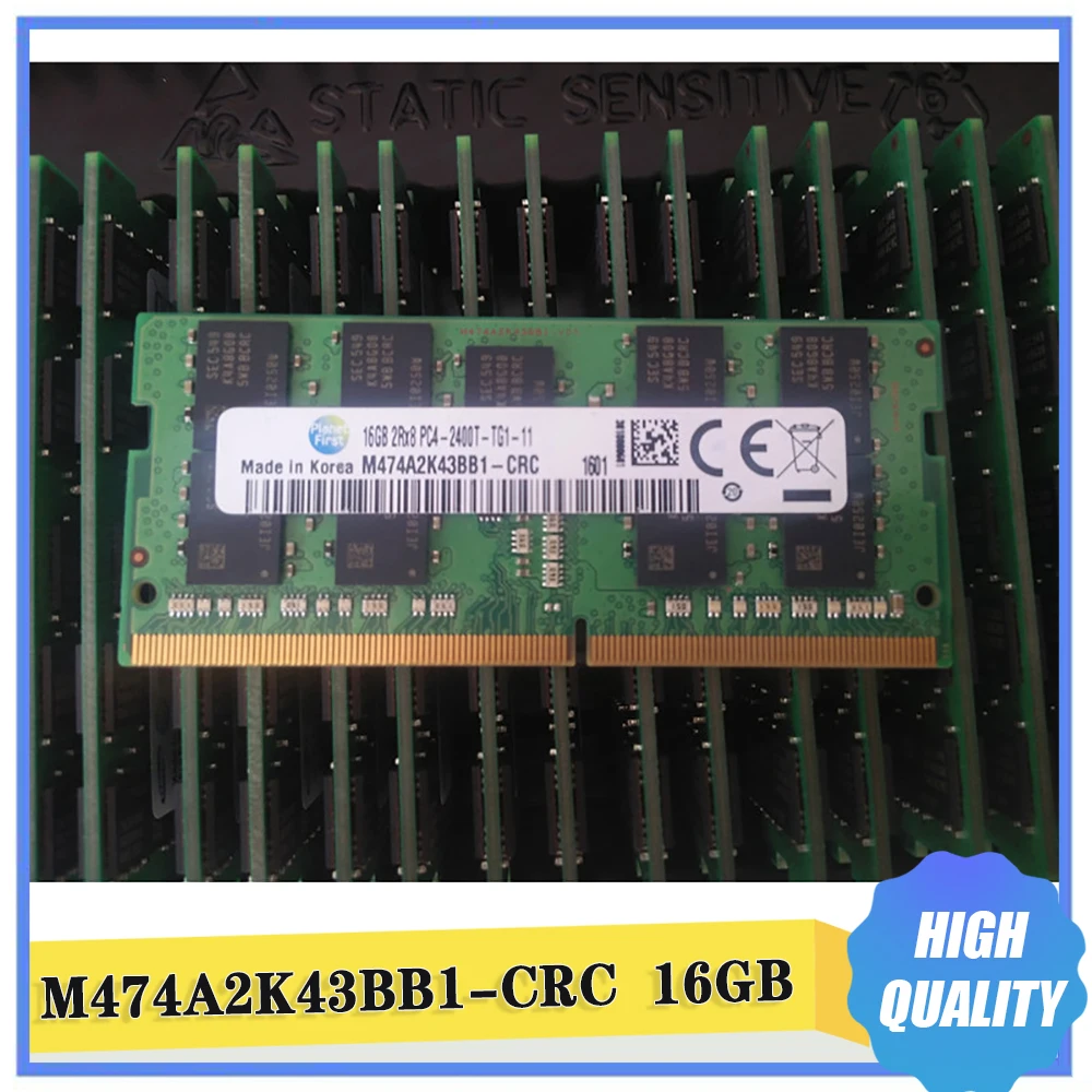Память для ноутбука, 16 ГБ, 16 ГБ, 2Rx8 DDR4, 2400, ECC, для Samsung