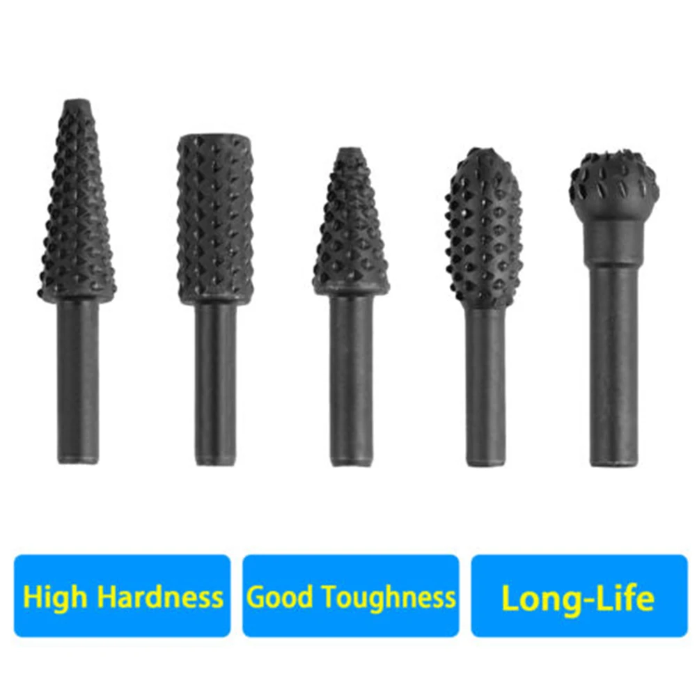 Набор сверл для резьбы по дереву шлифовальный станок Круглый хвостовик