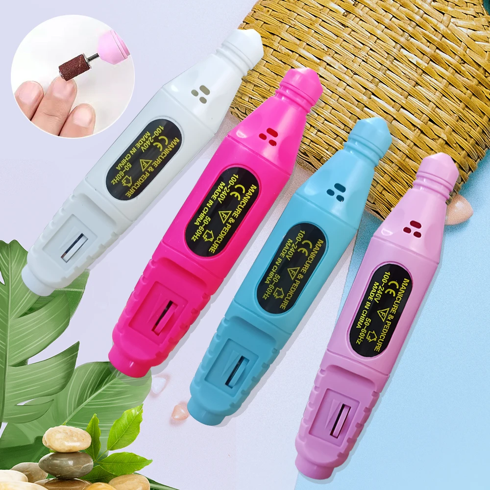 

Professional Material Nail Drill Machine Electric Nail Sander Milling Cutter For Manicure Set Driller Nail Accessories