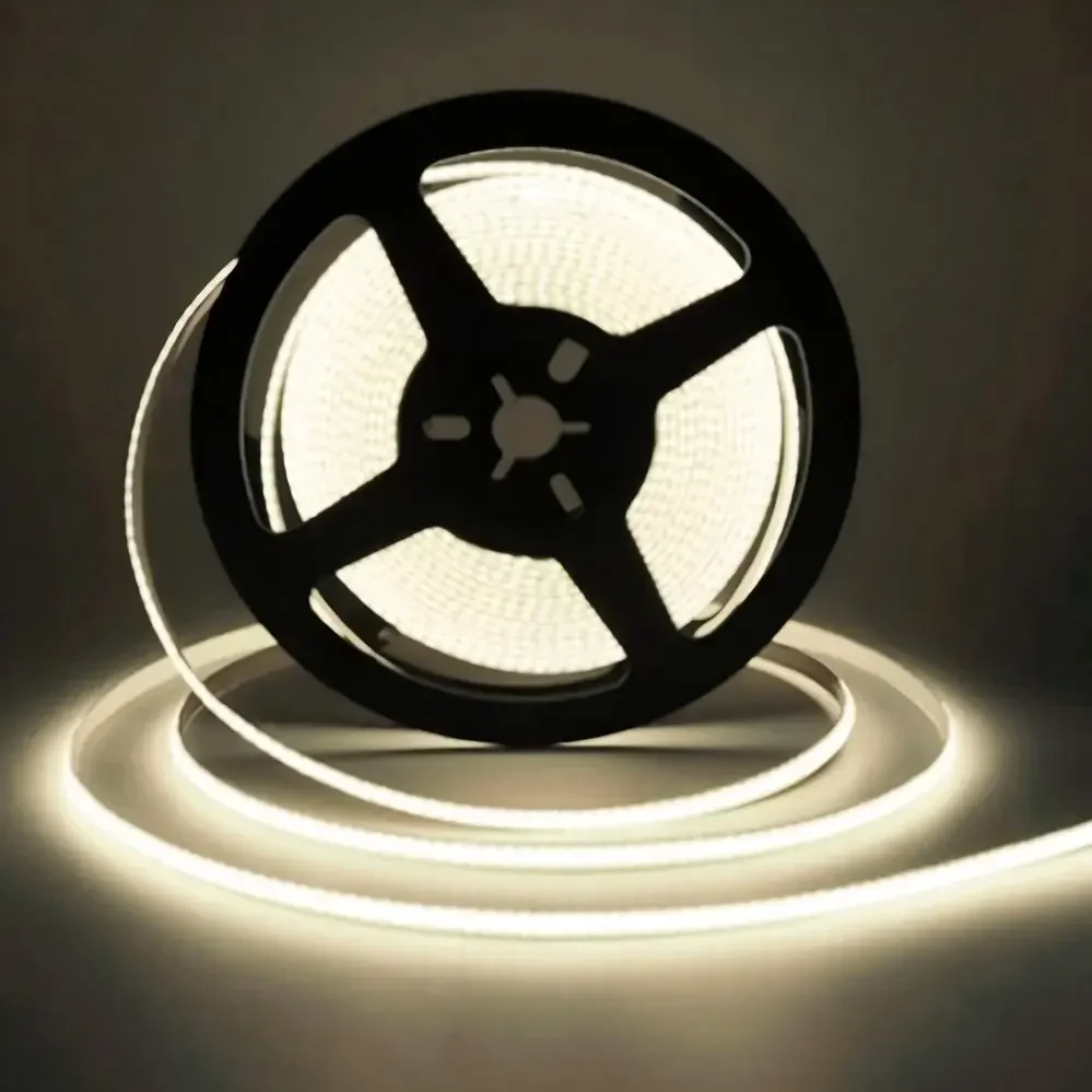 

Ультратонкая светодиодная лента COB 3/5/8 мм 5В 12В 24В