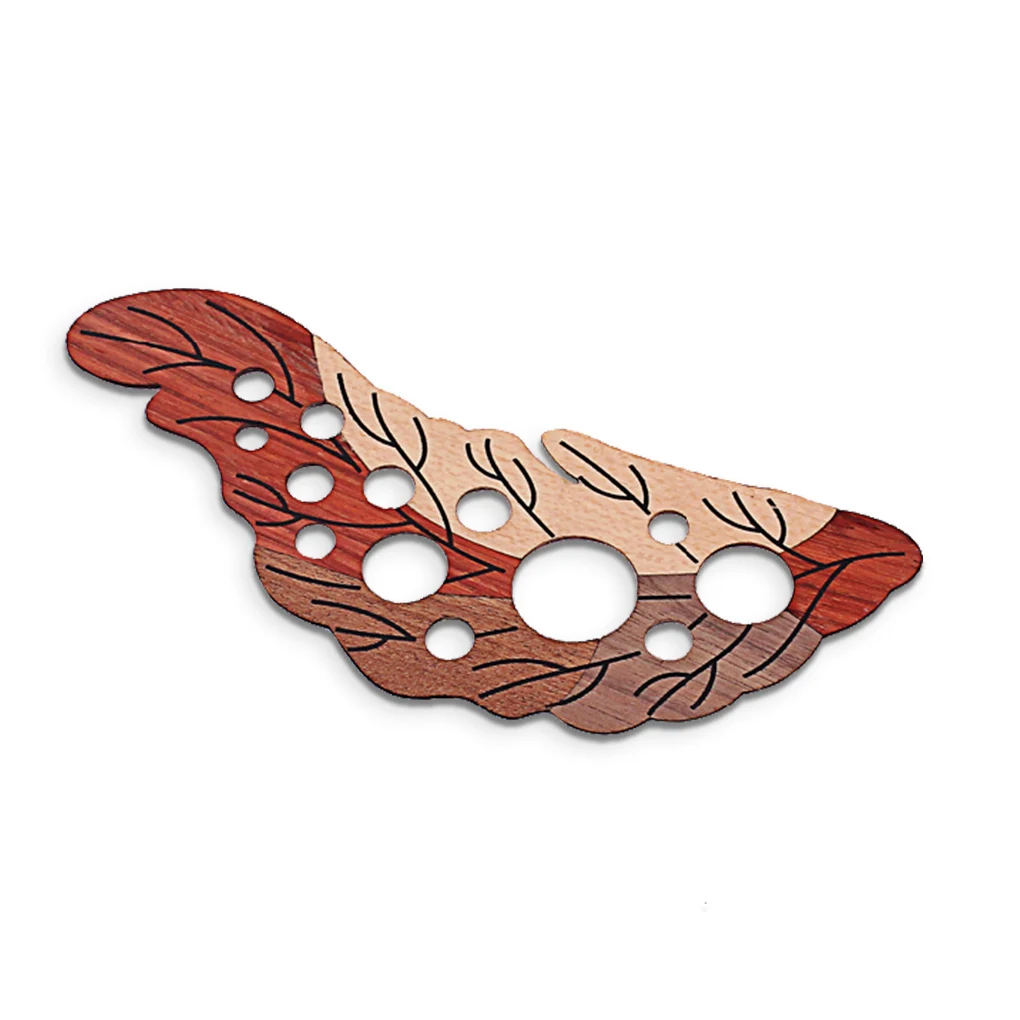 

Стильная защитная пластина для гитары Pickguard в форме листа с защитой от царапин, Профессиональная универсальная запасная деталь для музыкал...