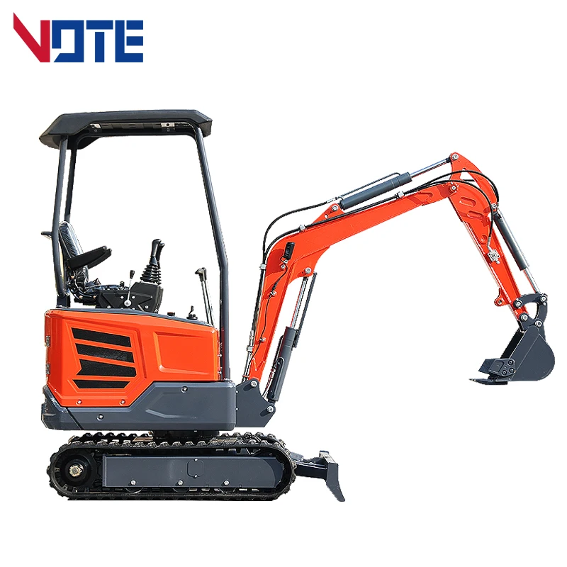 1800kg Mini Excavator Manufacturer 1.8ton Small Micro Mini Excavator Digger Sale Hydraulic Crawler Digger Factory Price