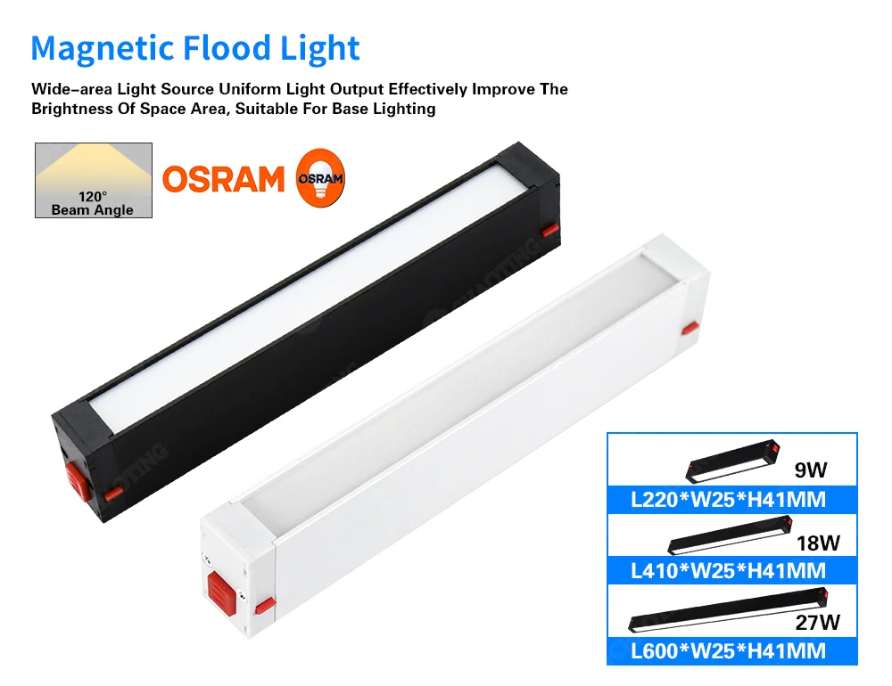 

Светодиодный трековый светильник Smart WiFi Tuya ZigBee 25 мм черно-белый