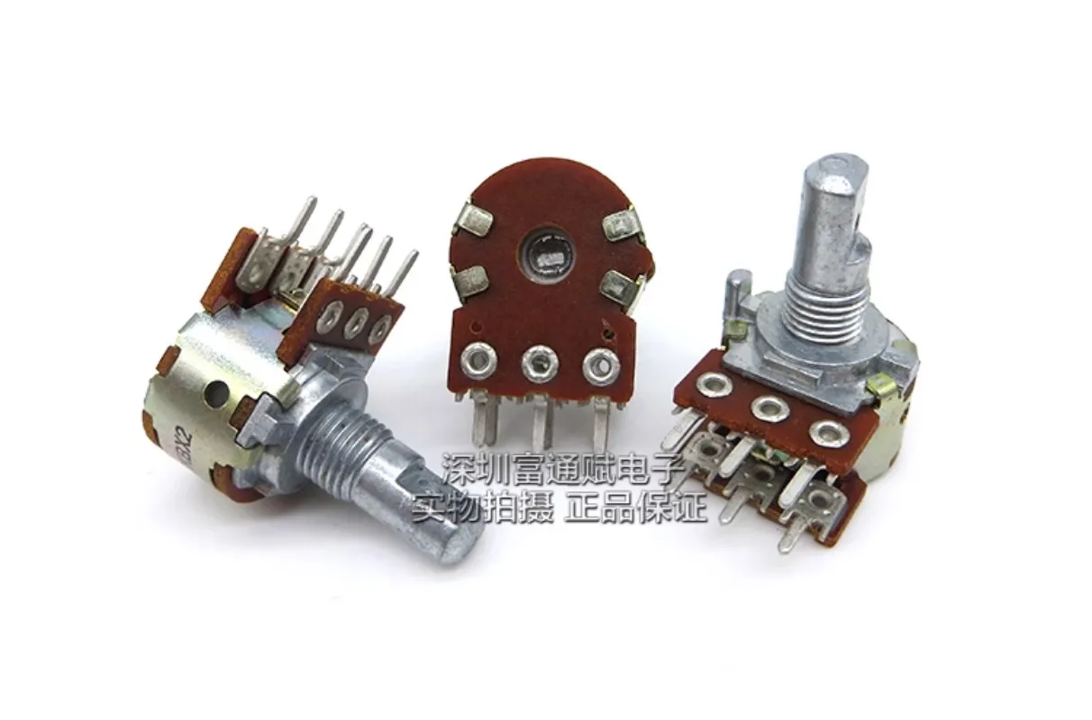 2 шт. усилитель мощности FD16 B100K с двумя потенциометрами 15 мм |