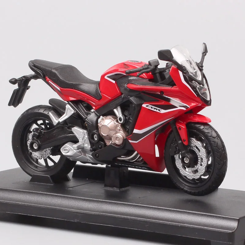 1/18 scales Welly Small 2018 Honda CBR650F sports bike metal
