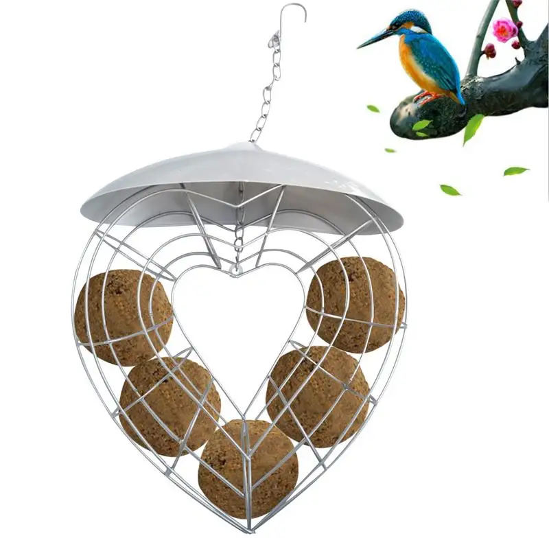 

Hanging Wild Bird Seed Feeder Bird Feeding Tool Outdoor Garden Decoration Pet Supplies Bird Patio Tableware Bird Feeder Supplies