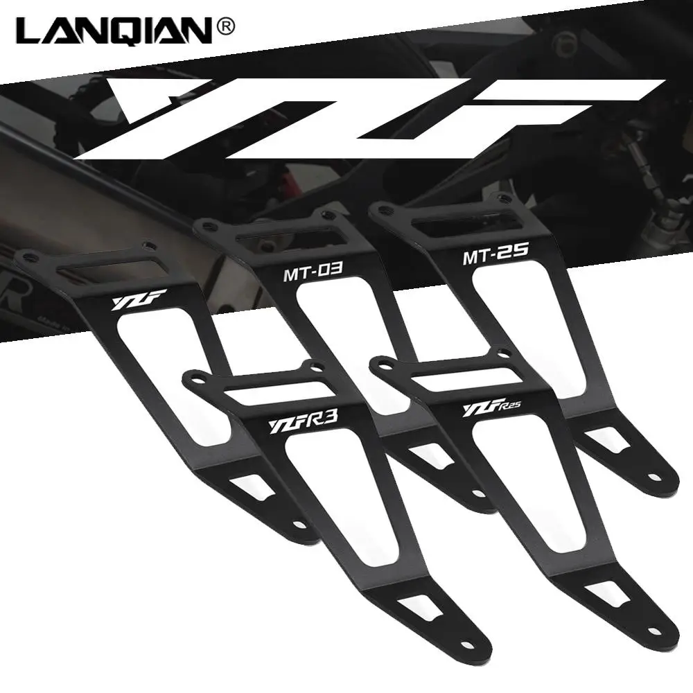 

For Yamaha YZF R25 R3 MT 03 25 Motorcycle Foot Rest Blanking Plates YZFR25 YZFR3 MT25 MT03 2015 2016 2017 2018 2019 2020 2021
