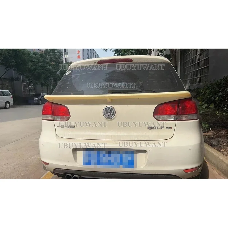 Спойлер для Volkswagen VW Golf 6 VI MK6 2010-2013 задний Средний спойлер средний из АБС-пластика