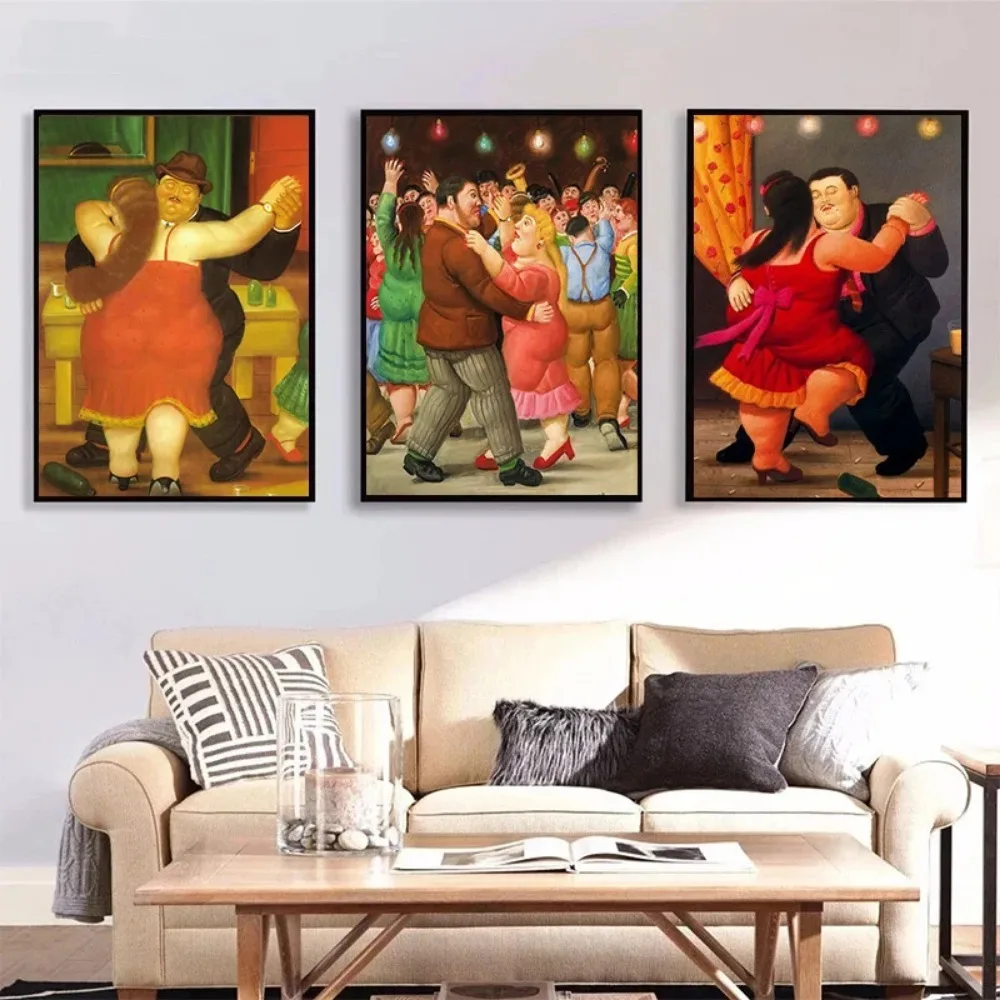 Фернандо Бозеро Знаменитое Произведение Искусства Абстрактный Принт На Холсте