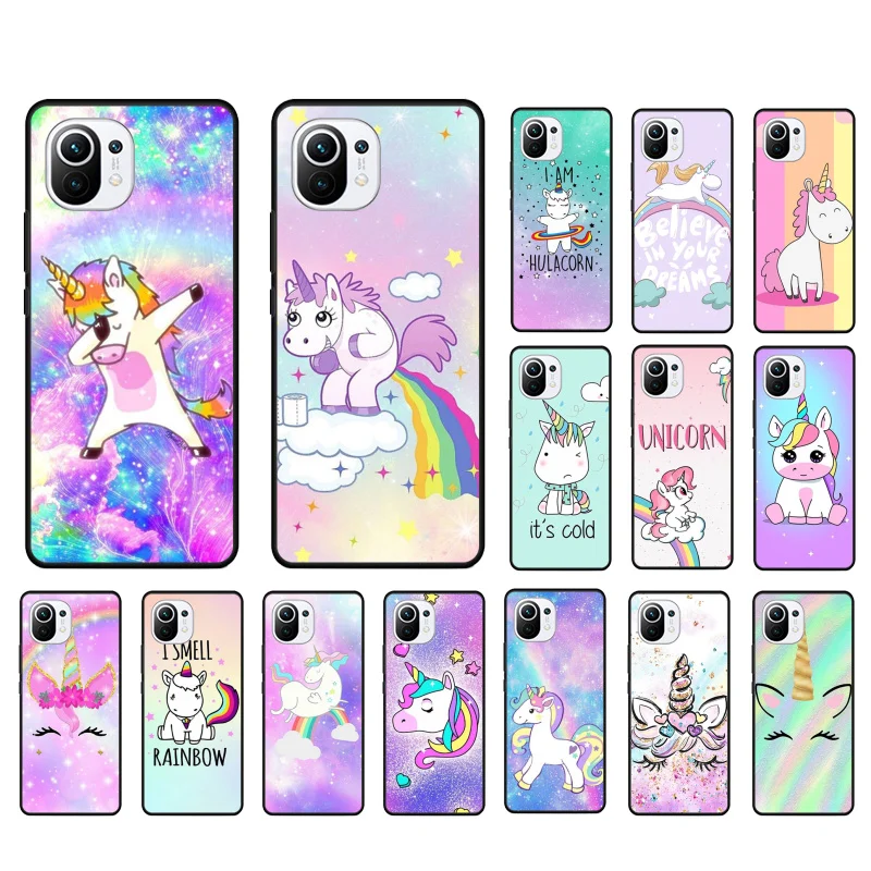

Unicorn Phone Case for Xiaomi 12 Mi 10T 11T 11 Pro 10 10T 11 lite 10pro 11Ultra Poco X3 Pro Poco F3 M3