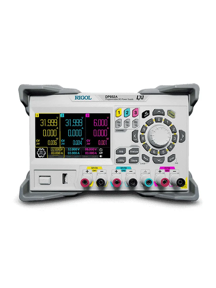 Программируемый трехканальный источник питания Rigol DP932E/DP932U/DP932A 198 Вт/210 Вт