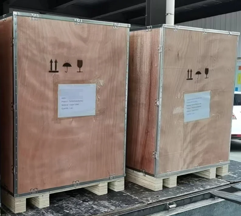 Цельный индивидуальный однофазный трансформатор 75 кВА 13800 В до 120/240