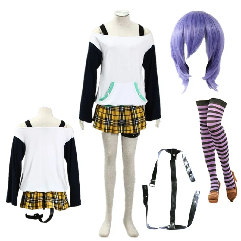 Женский костюм аниме Shirayuki Mizore для косплея на Хэллоуин MN13
