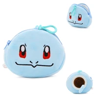 pokemon squirtle coin purse plush pendant clutch bag cute cartoon anime 11cm mini bag easy to carry birthday gifts for children