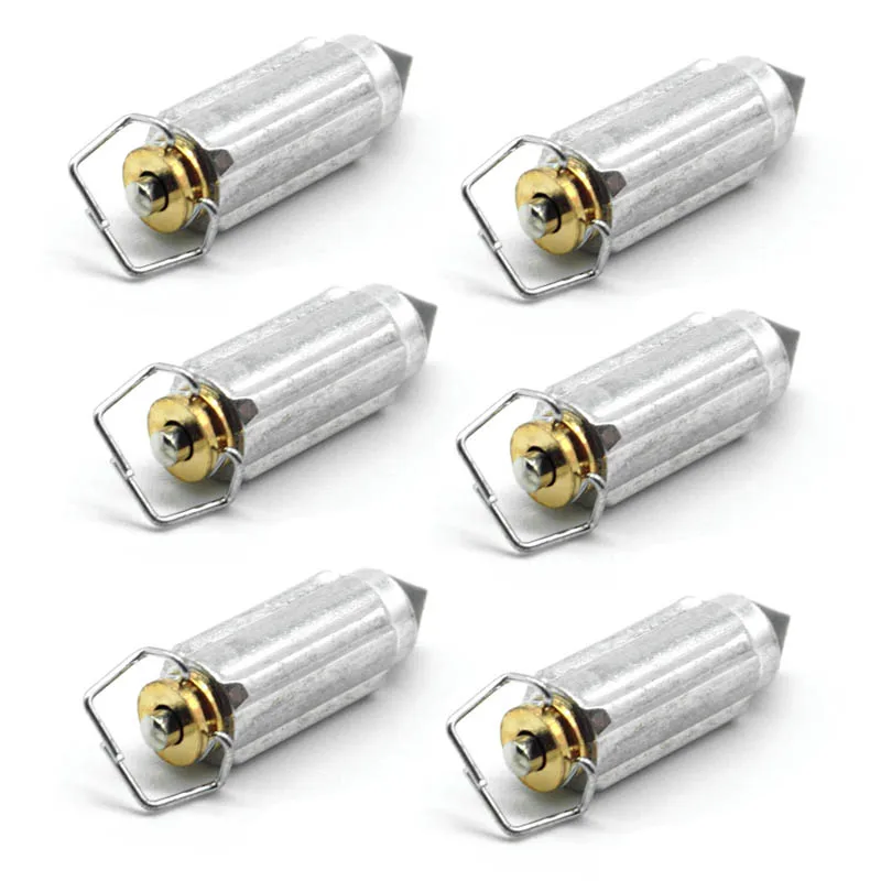 

6 комплектов для Suzuki gs500e gsx600f katana gsx750f vs800g vx800 vz800 gsx1100 gsxr1100 Карбюратор с поплавковым клапаном игольчатые детали для карбюратора