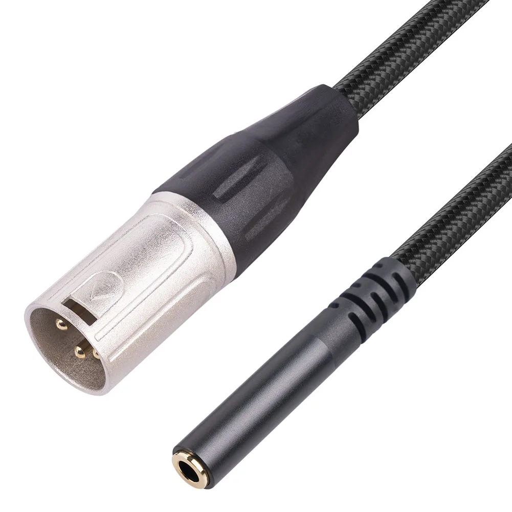 

3.5mm 1feet Stereo Audio Converter Adapter Cable Female To XLR Male Professional Audio Cable Converter High Quality