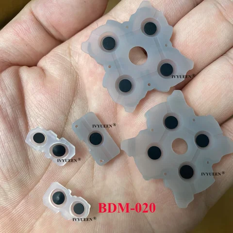 10 Комплектов Проводящих Резиновых Колпачков Для Контроллера Playstation 5 PS5 BDM-010 020 030 L1 R1 L2 R2