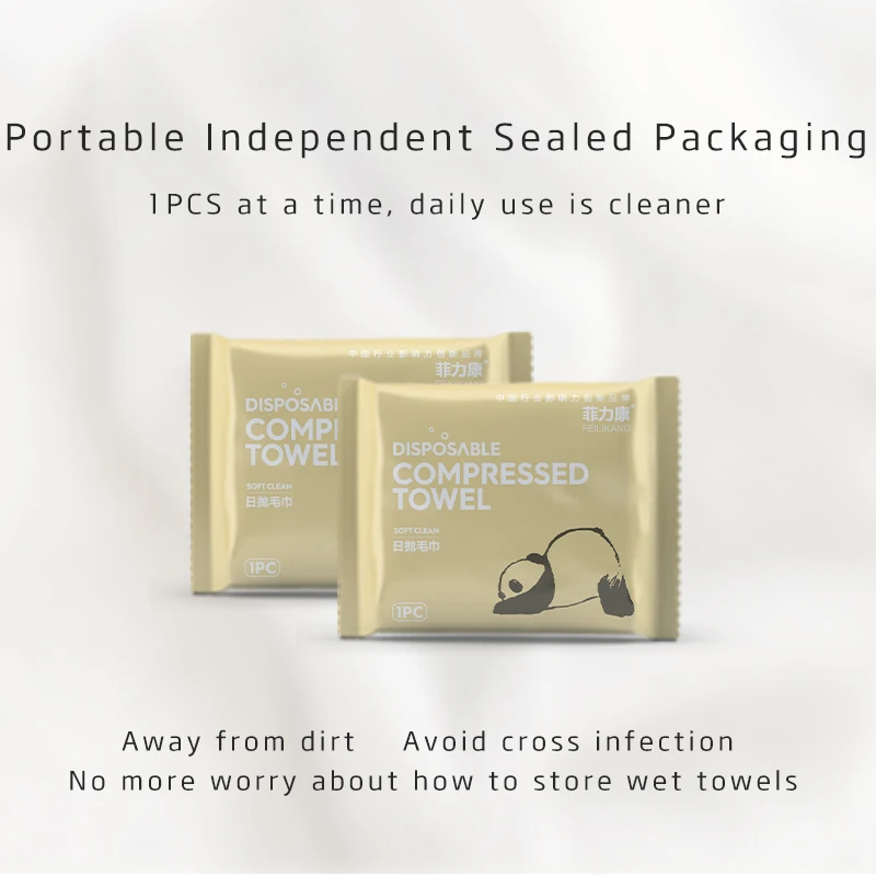 70×100cm 10PCS Travel Disposable Bath Towel Compressed Non-Woven Disposable Towel Soft Portable Face Towel