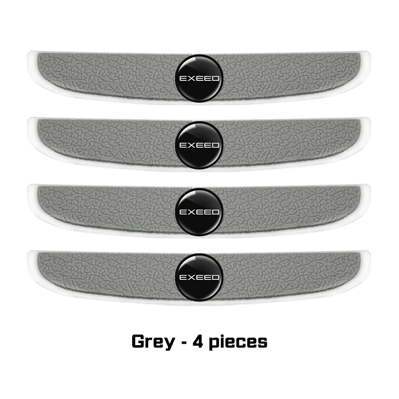 

4 шт. автомобильная силиконовая защитная накладка для предотвращения столкновений для Chery Exeed RX VX TX LX TXL 2020 2021 2022 2023 2024 аксессуары для декора