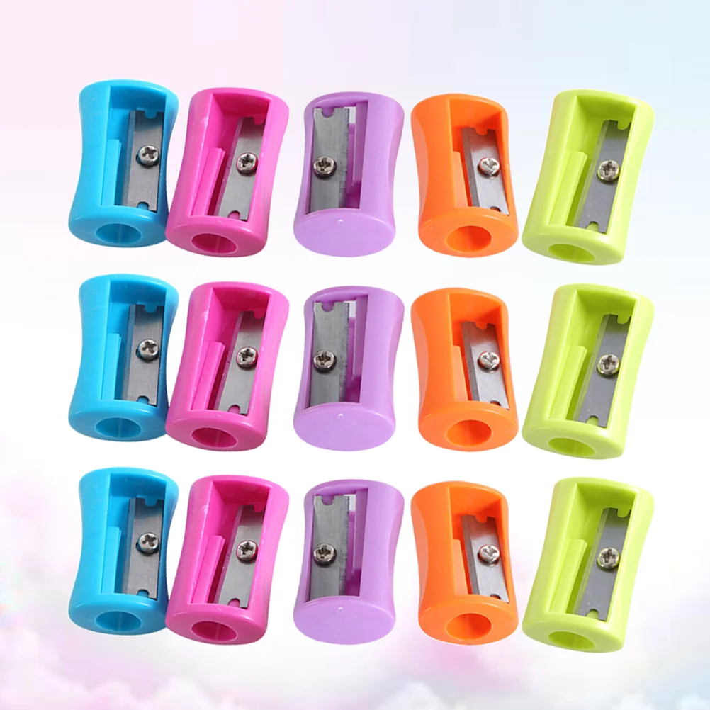 

50 Pcs Mini Sharpener Kid Kids Desktop Plastic Child Hand Crank Sharpeners