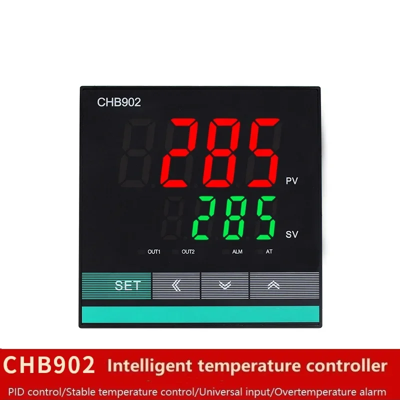 Фото CHB902 Интеллектуальный цифровой контроллер температуры с PID-регулятором и индикатором стабильности температуры №2
