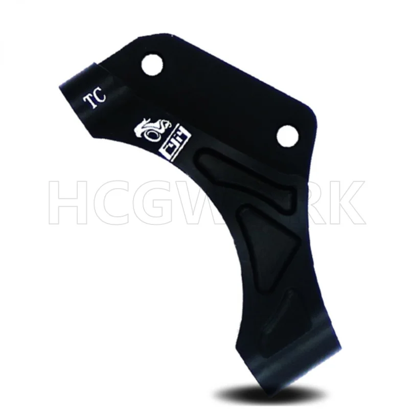 

Electric Bike Accessories Front Shock Absorber Caliper Bracket Adapter 4 Pistons Radial Brake Caliper for Super Soco Tc