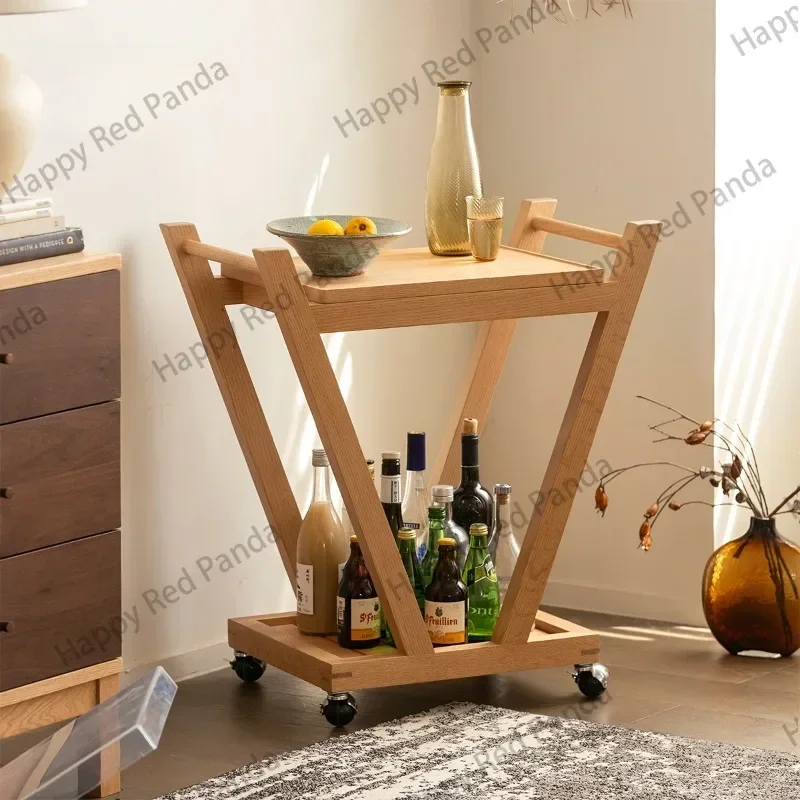 100% красный дуб весь массив дерева мобильный диван небольшая квартира гостиная