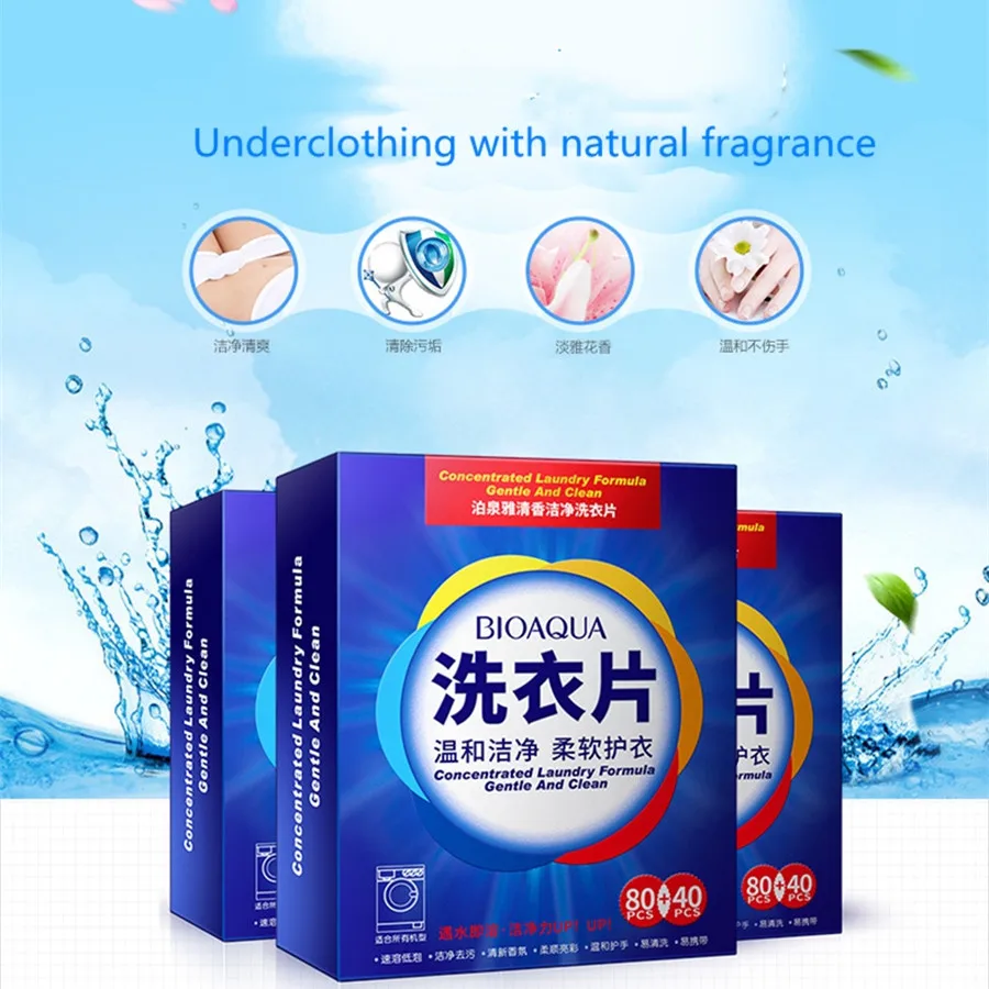 

240 Pcs Laundry Tablets Detergent Laundry Paper Nano Super Concentrated Washing Sheets Powder Cleaning Cotton,Mattress,Underwear