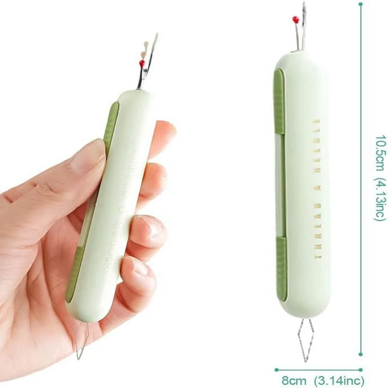 Расширитель швов игольчатый нитевдеватель 2 в 1 инструмент для завязывания шитья