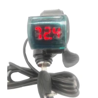 12 84v electric bike thumb throttle with battery power lcd display throttle gas for electric bikescootere bike