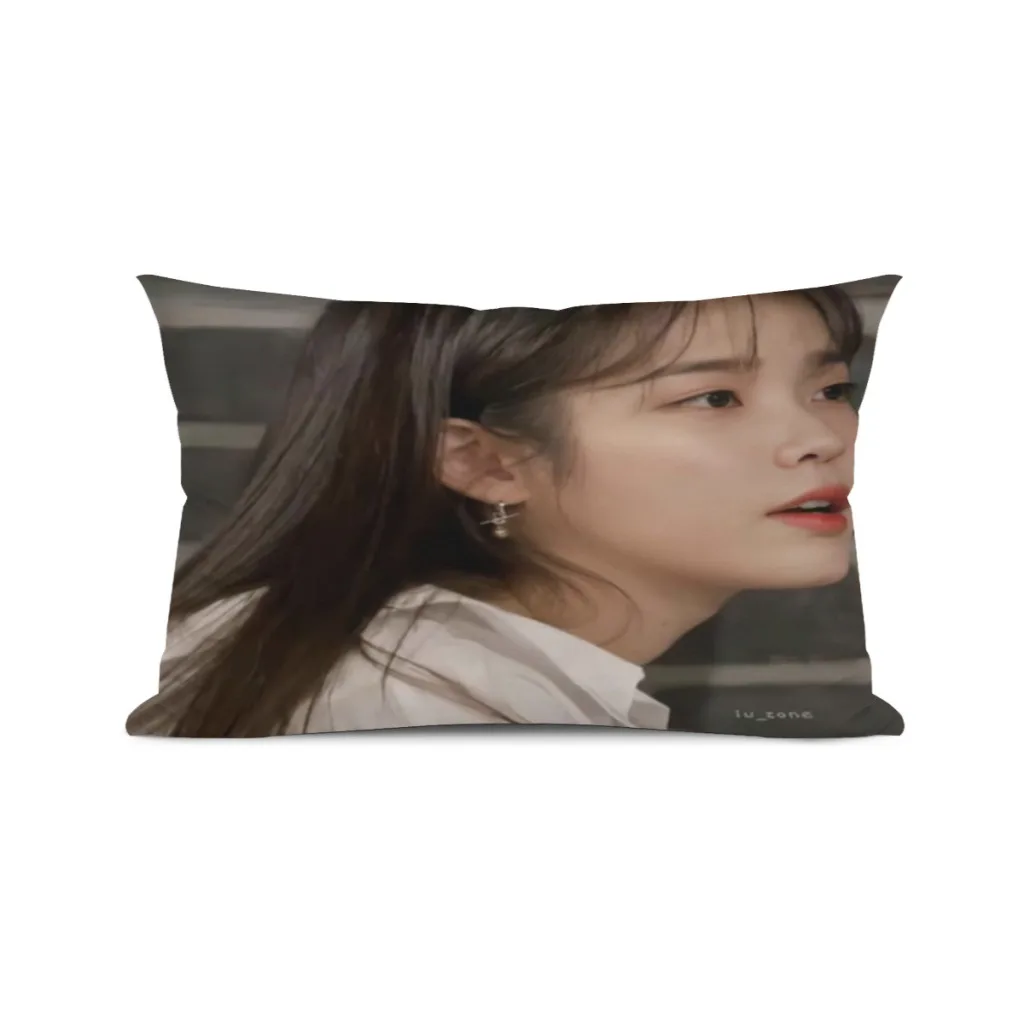 

New-IU-Lee-Ji-Eun-Pillowcase Pattern Dream Fashion Cushion Pillowcase Home Decor 30x50CM