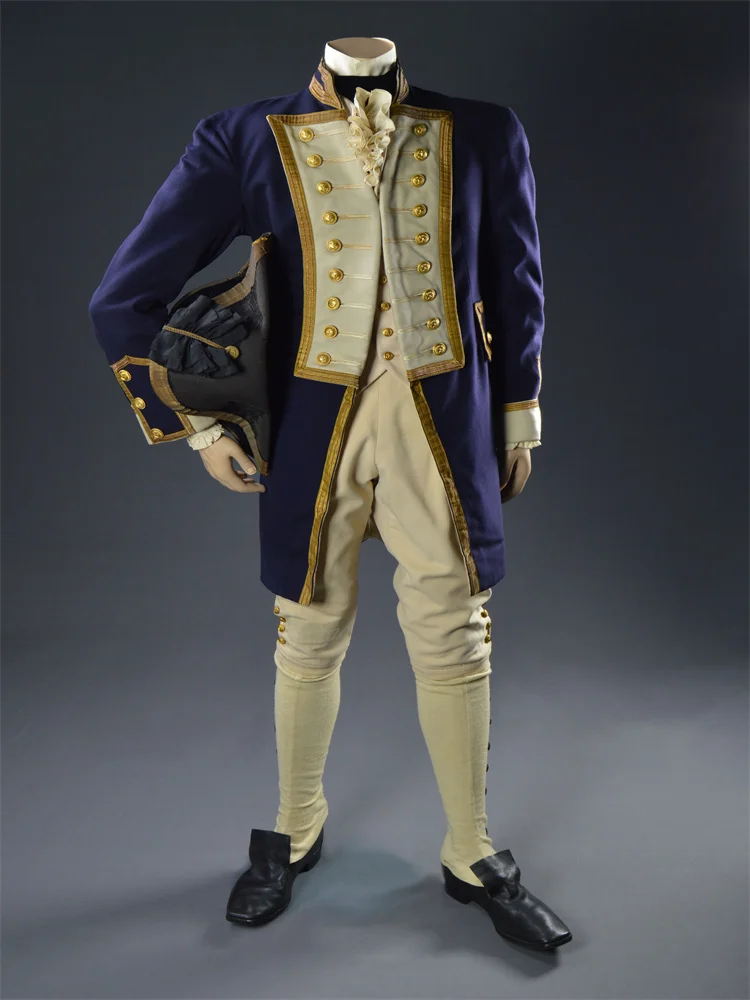 Костюм для косплея по мотивам фильма Лорд хоратио Нельсон жакет и брюки костюм в