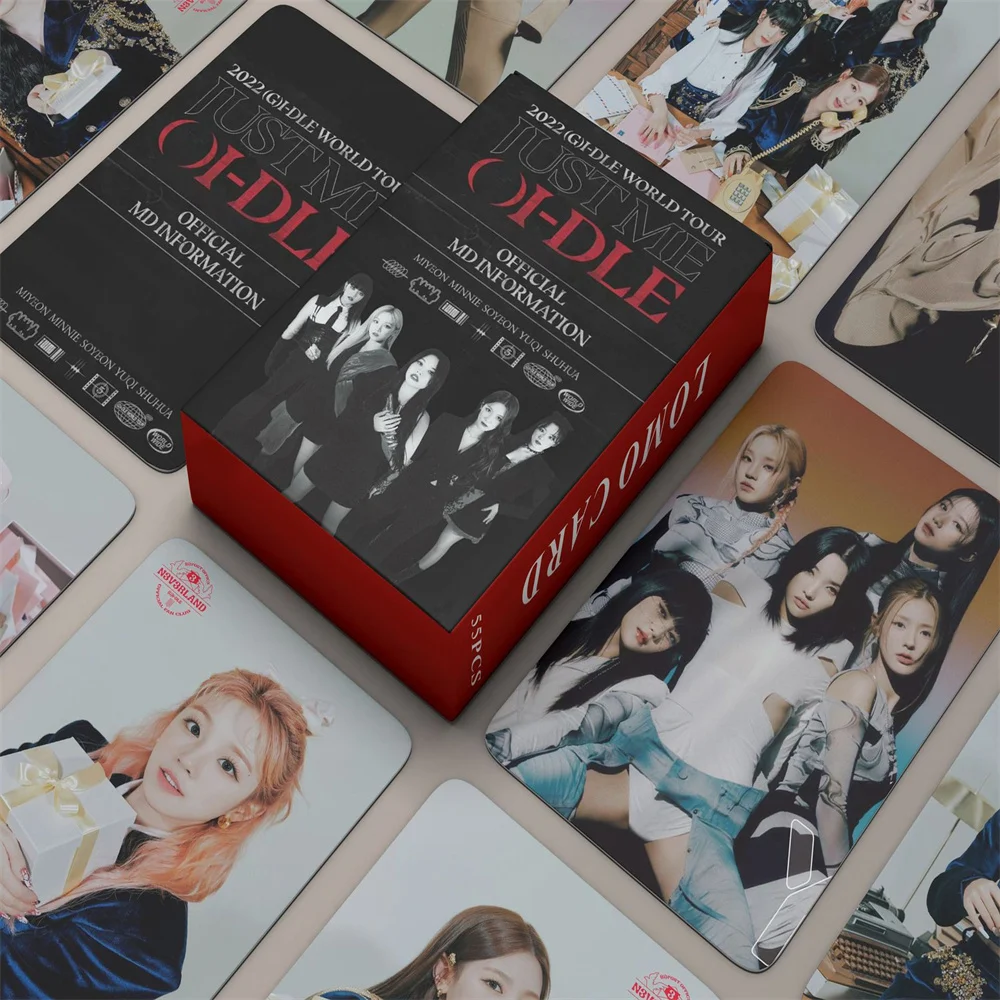 

Открытки женские, в 2022 KPOP, 55 шт.