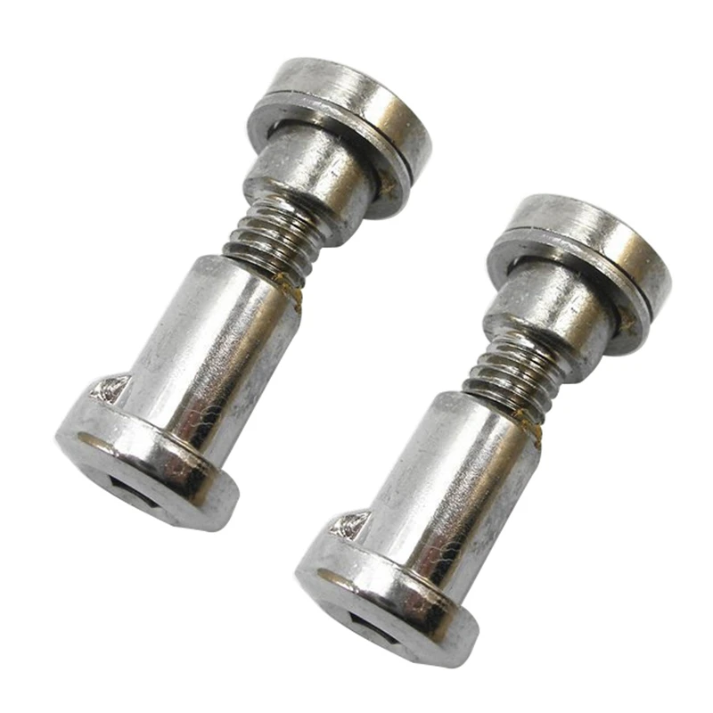 

2X Bicycle Seatpost Screw Adjustment Bike Seatpost Clamping Binder Screw Bolt 15-25Mm High Strength Steel Screw