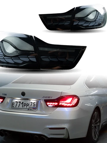 Автостайлинг, задние фонари для BMW серии 4, F32, F36, F82, M4, GTS, задний фонарь детской модели 2013-2019, Задний сигнал поворота автомобиля