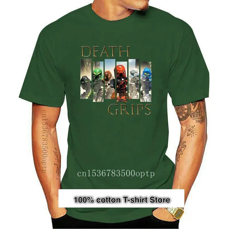 

Camiseta de Death Grips Bionicle Toa Mata para hombre y mujer, camisa blanca, унисекс, nueva