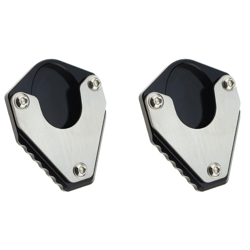 

2X Kickstand Sidestand Stand Extension Enlarger Pad For KAWASAKI KLX125 KLX150BF KLX230 KLX230R KLX250