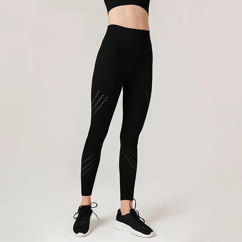 

Yoga Leggings Women Sports Pants New Stitching Peach Buttocks High Waist High Elastic Tights Soft Gym Girl Running Athleticwear