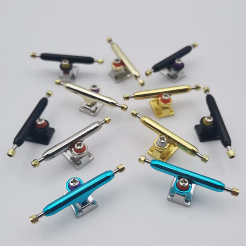 

Fingerboard Trucks 34mm Wide Finger Skateboard Truck with Screws and Tool - Appearance & Components