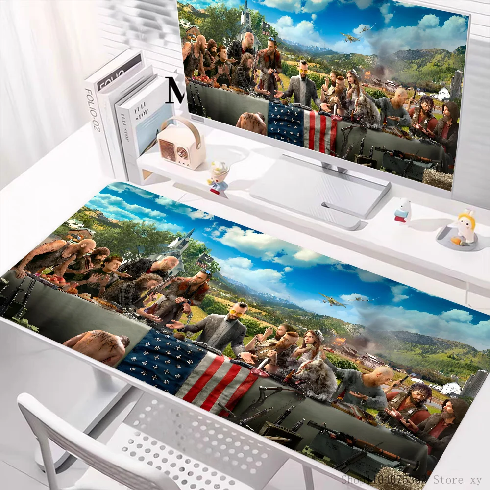 Коврик для мыши Far Cry 5 большой коврик клавиатуры настольный игровой нескользящий