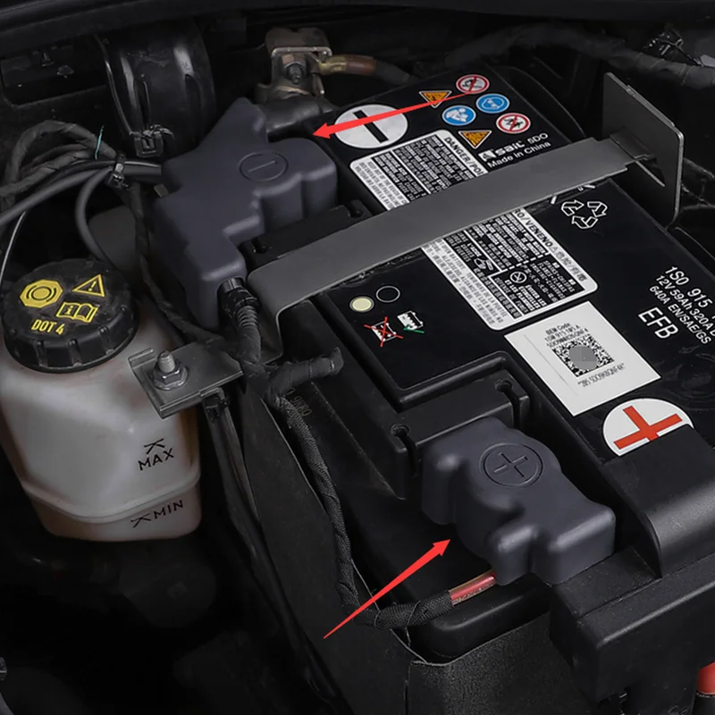 

SBTMY Car Styling ABS Car battery negative protective Cover Trim Accessories For Audi A3 2021