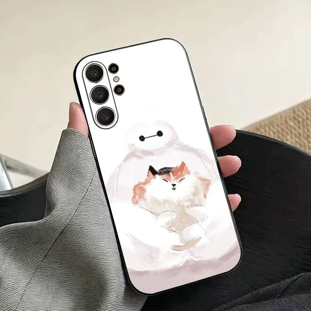 Аниме B-Baymax Подарок Черный Мягкий Силиконовый Чехол для Телефона Samsung Ultra S26, S24, S21, S22, S23, S30, Plus, Lite (art.: 3920dce5bc9ea) - 3920dce5bc9ea