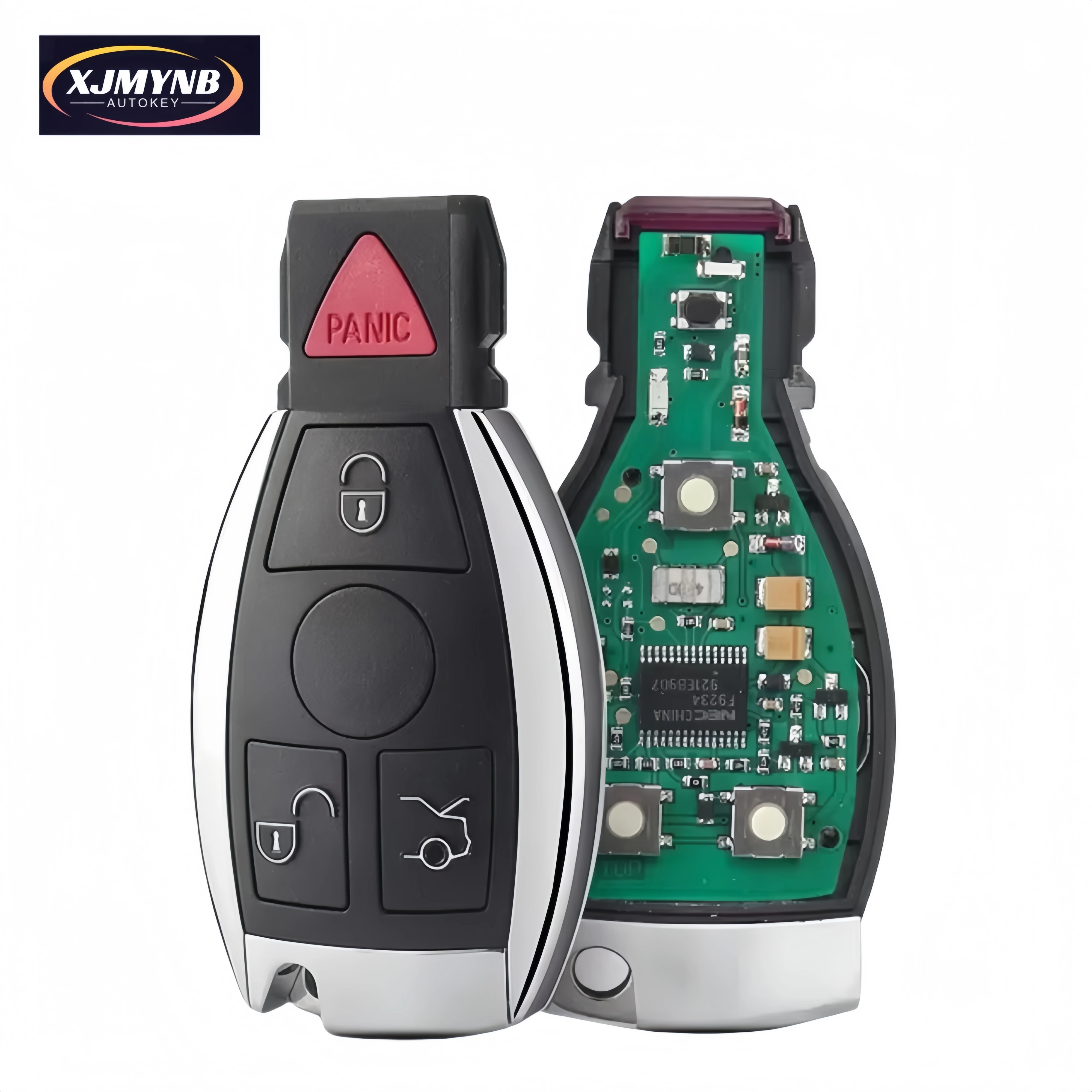XJMYNB Умный дистанционный автомобильный брелок для Mercedes Benz A B S E Class Поддержка чипа