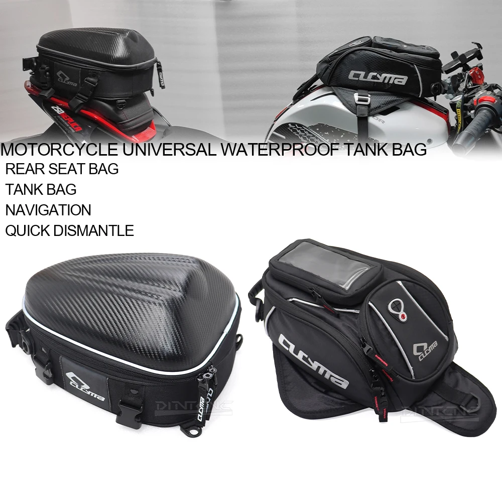 Motorcycle Waterproof Luggage Quick Release Tank Bag Accessories For MT07 MT09 Panigale Multistrada S1000RR S1000R F800GS GS ADV